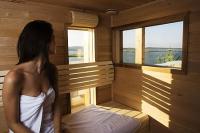 Hotel Nautis in Gardony - Infra Sauna im Viersternehotel in Gardony