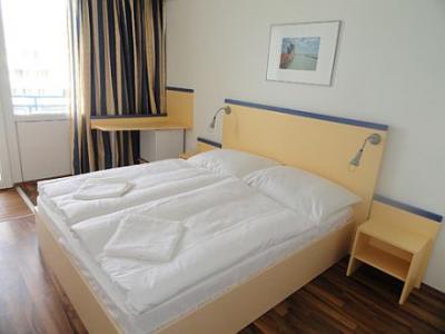 Angenehmes, geräumiges Zweibettzimmer mit wunderbarem Panorama - 3-Sterne-Hotel Lido Siofok - ✔️  Hotel Lidó Siófok ✔️Günstige Lidó Hotel Balaton