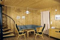 Luxus Wohnzimmer im Club Tihany Bungalow am Plattensee - Balaton