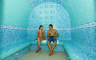 Dampfbad im Hotel Club Tihany - Wellness Wochenende am Plattensee - ✔️ Hotel Club Tihany**** ✔️ Hotels am Balaton