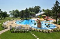 Eigener Strand vom Hotel Marina am Plattensee in Balatonfüred